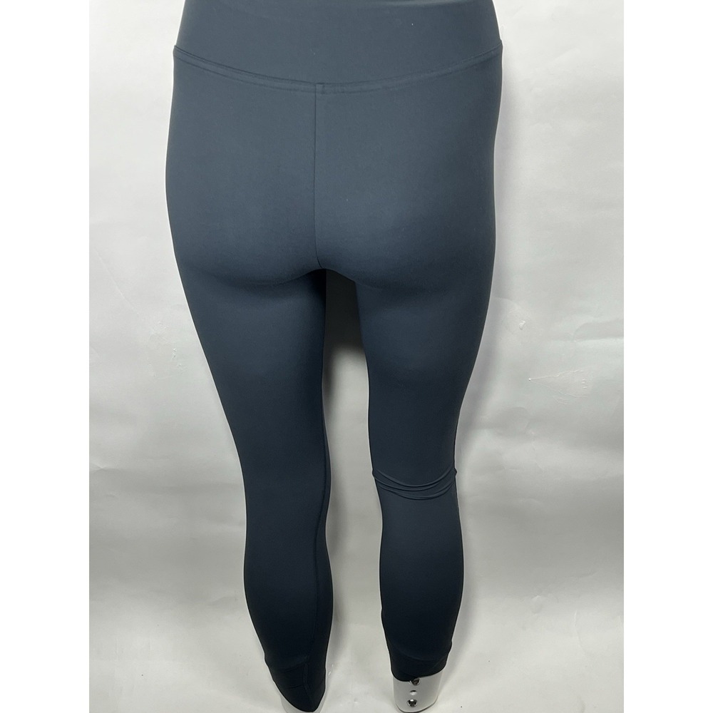 Gymshark Women's Crossover Leggings Athletic Lightweight Darkest Teal Size S EUC - Picture 2 of 11